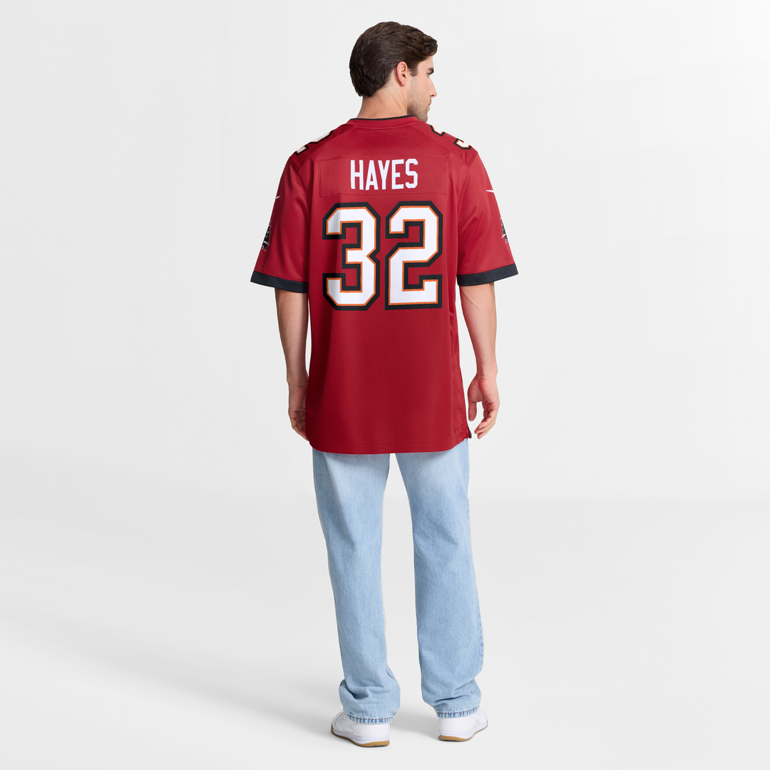 Josh Hayes Tampa Bay Buccaneers Red Game Jersey