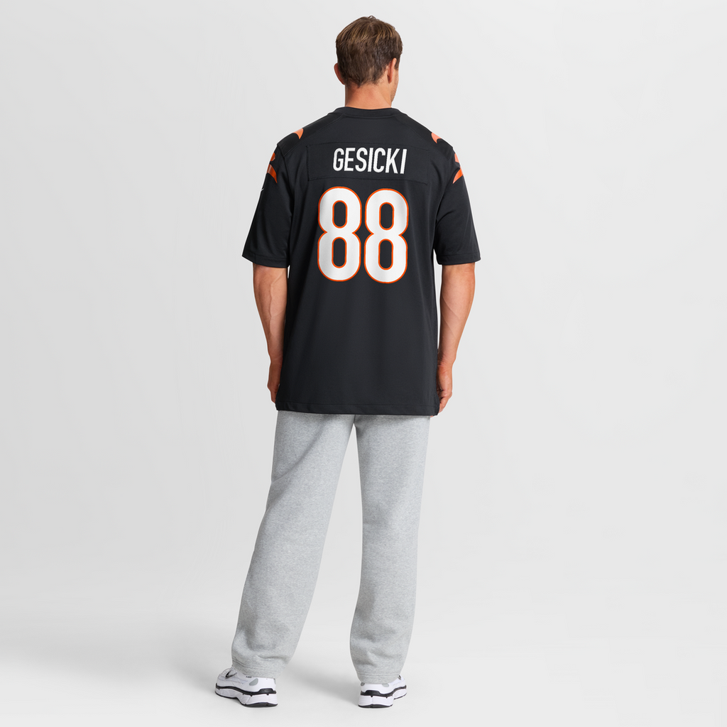 Mike Gesicki Cincinnati Bengals Black Game Jersey