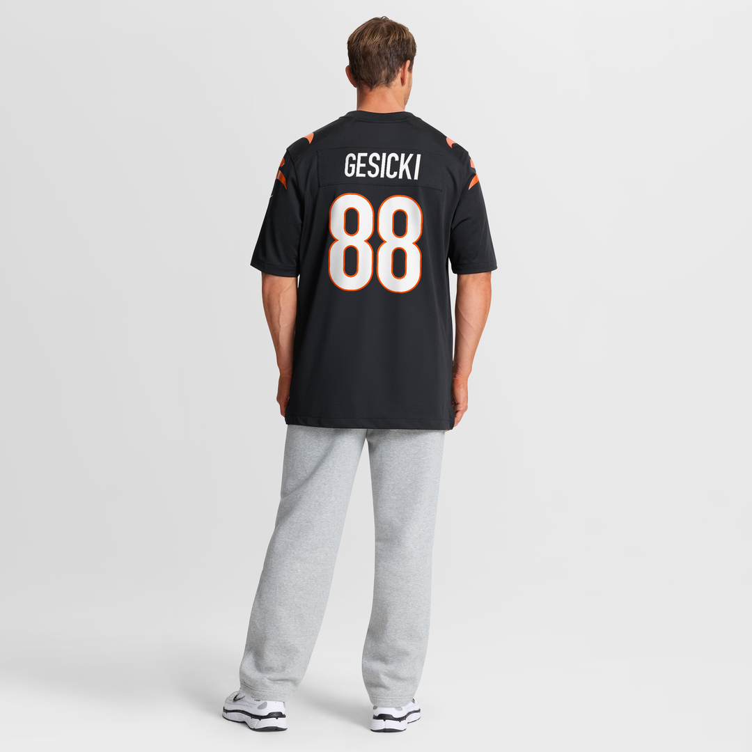 Mike Gesicki Cincinnati Bengals Black Game Jersey