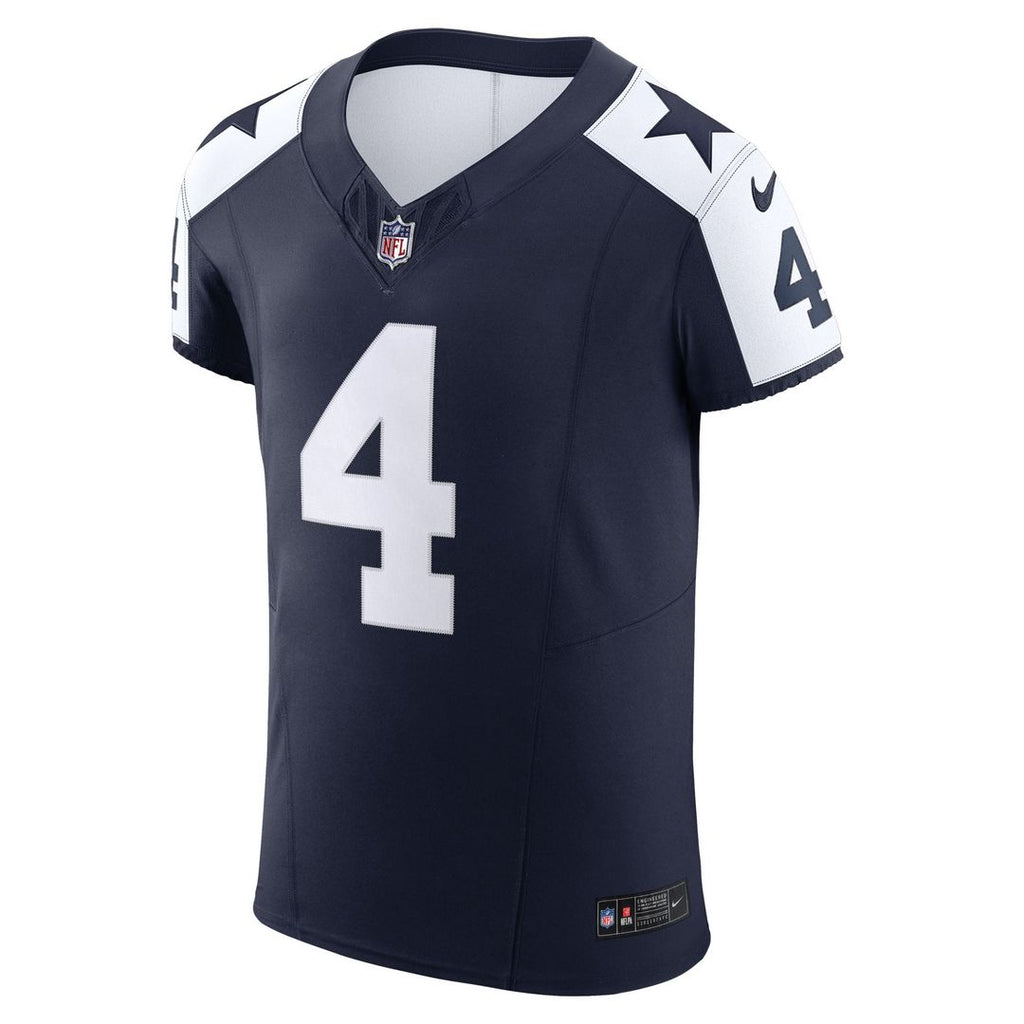 Dak Prescott Dallas Cowboys Navy Alternate Vapor F.U.S.E. Elite Jersey