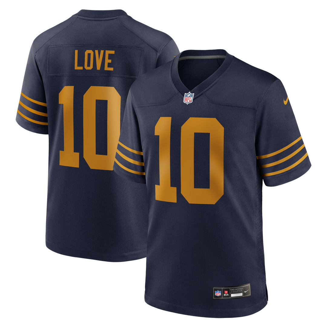 Jordan Love Green Bay Packers Navy The 1923 Classic Game Jersey