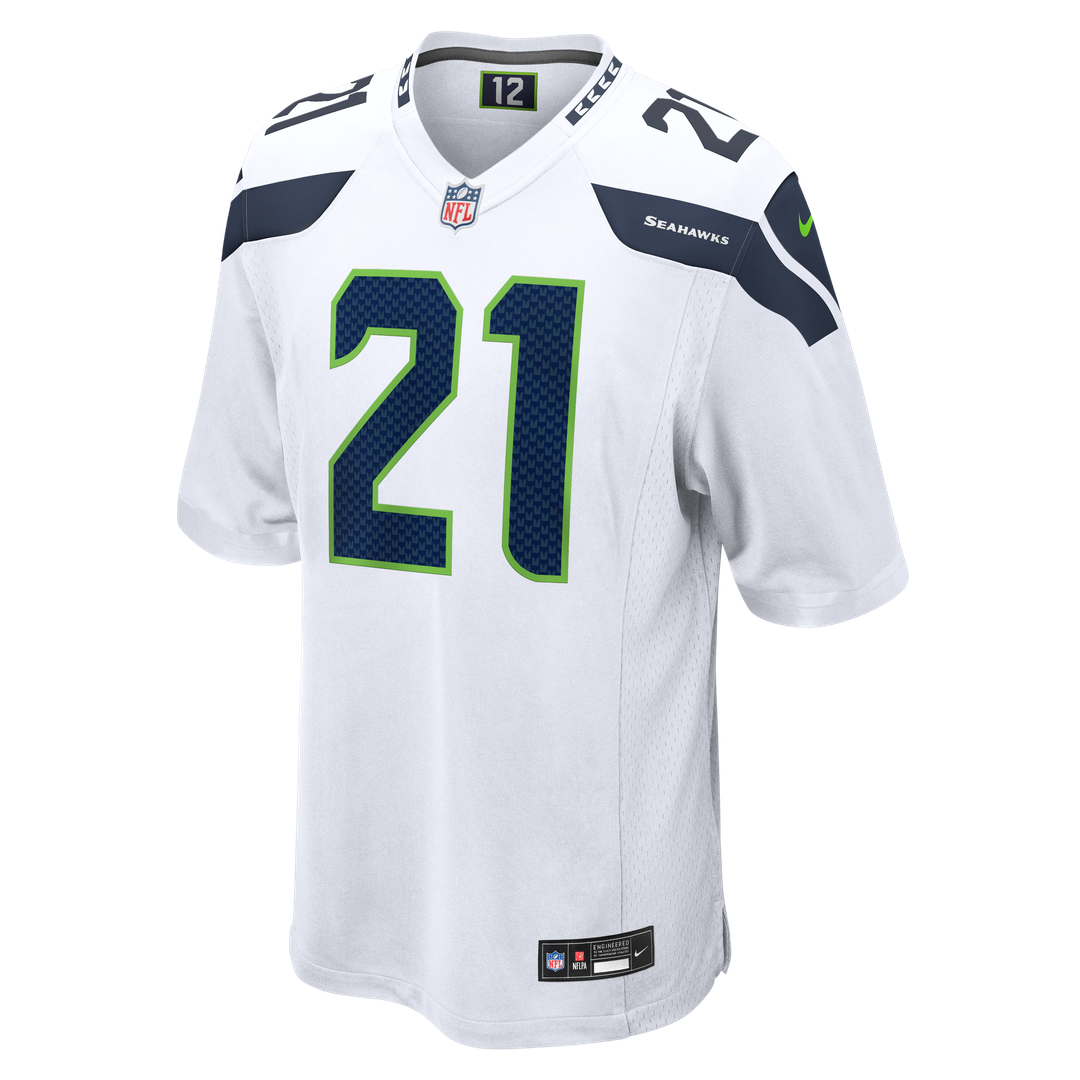 Devon Witherspoon Seattle Seahawks White Game Jersey