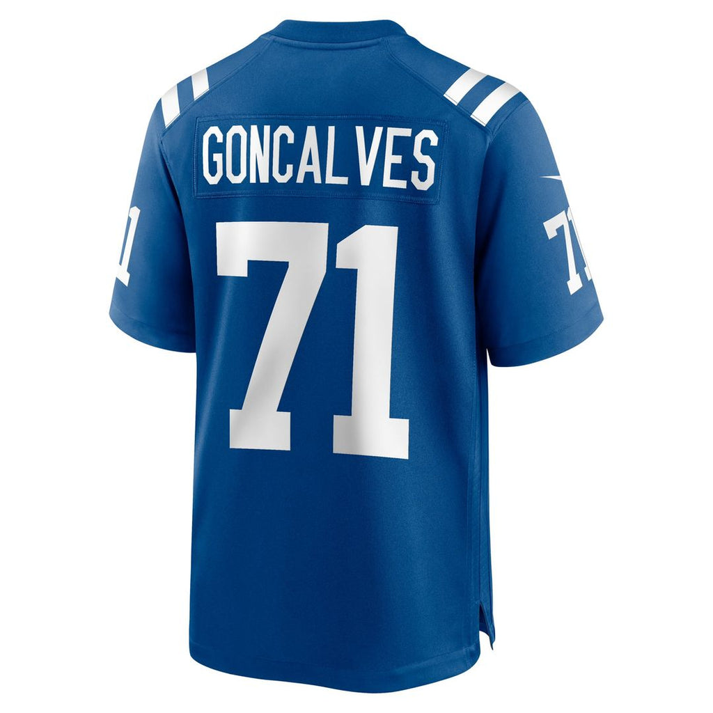 Matt Goncalves Indianapolis Colts Royal Game Jersey