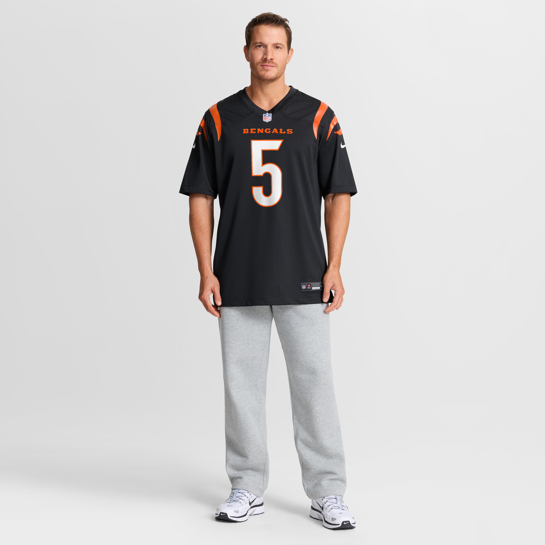 Tee Higgins Cincinnati Bengals Black Game Player Jersey