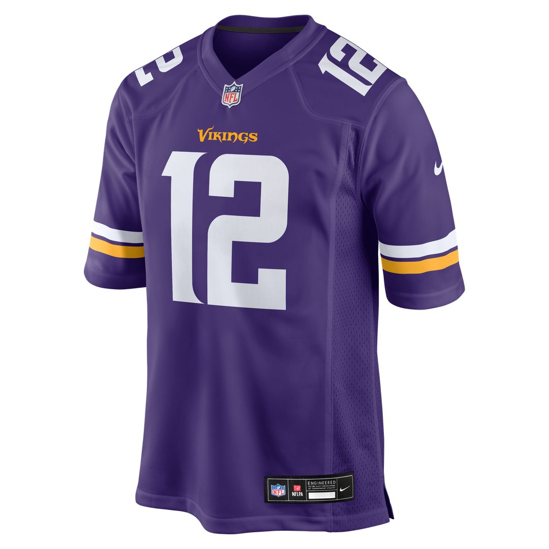 Max Brosmer Minnesota Vikings Purple Team Game Jersey