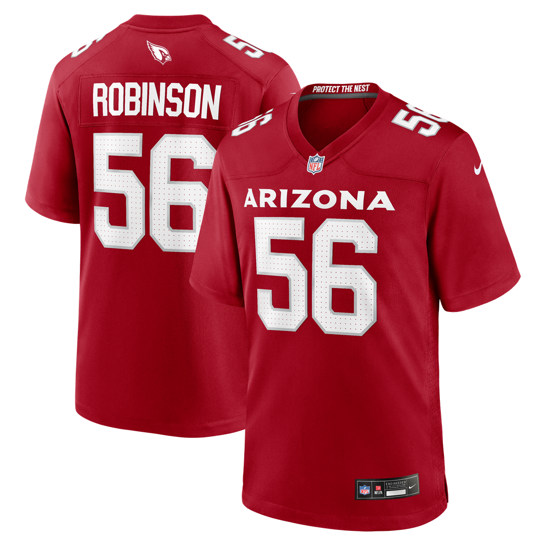 Darius Robinson Arizona Cardinals Cardinal Team Game Jersey