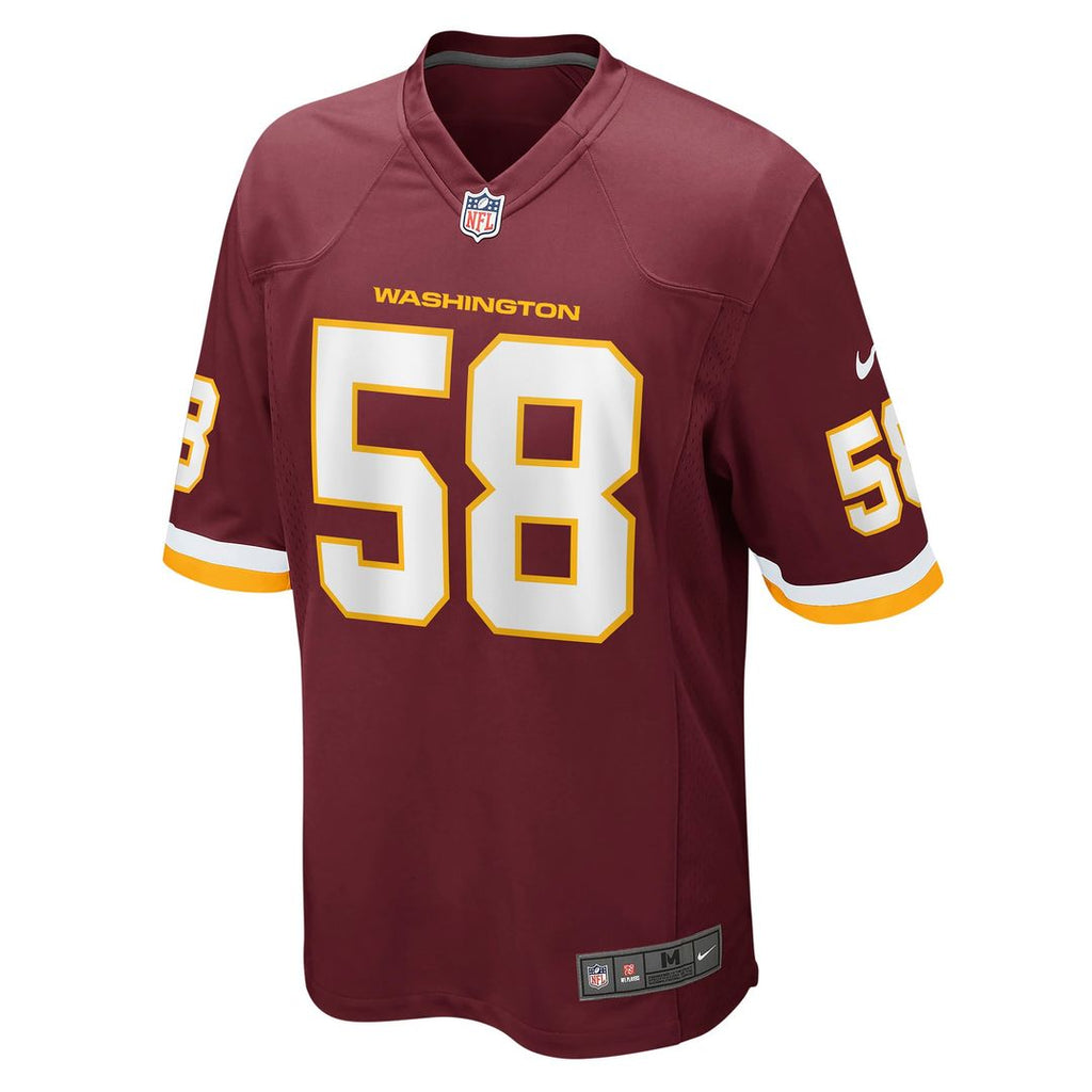 Shaka Toney Washington Football Team Burgundy Game Jersey