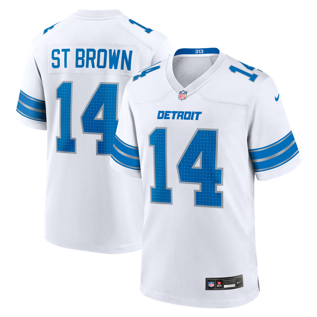 Amon-Ra St. Brown Detroit Lions Black 2nd Alternate Game Jersey