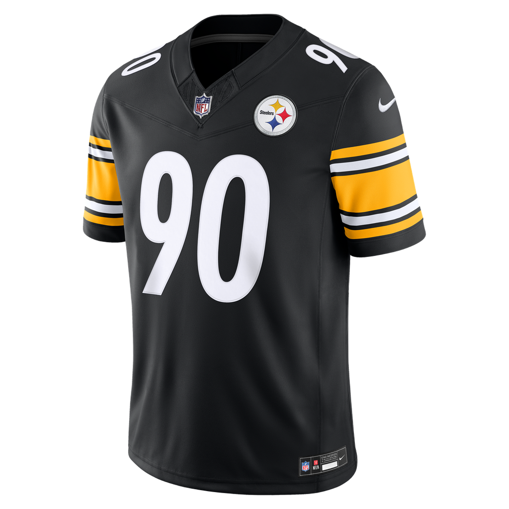 T.J. Watt Pittsburgh Steelers Gold Alternate Vapor F.U.S.E. Stitched Limited Jersey