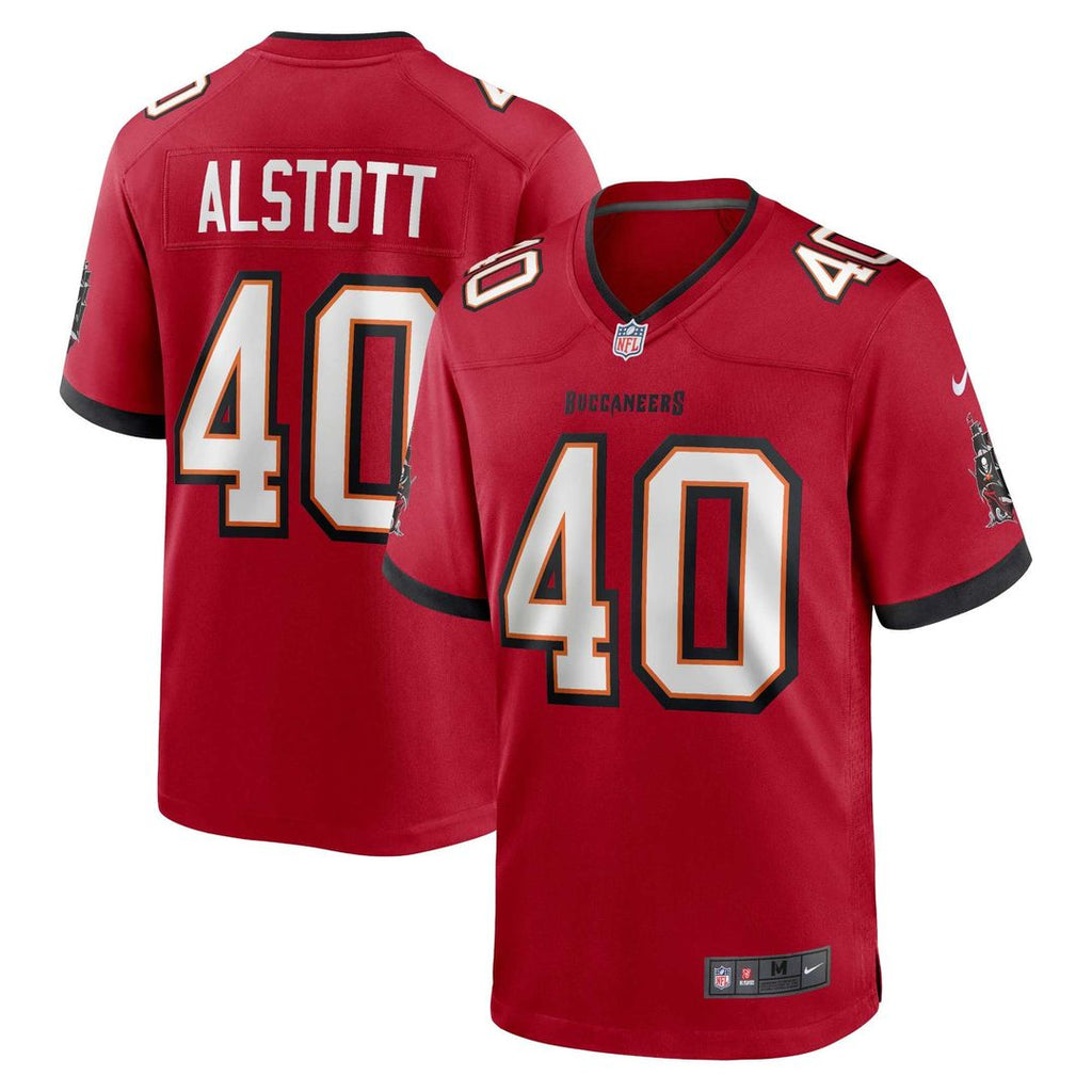 Mike Alstott Tampa Bay Buccaneers Red Retired Player Game Jersey