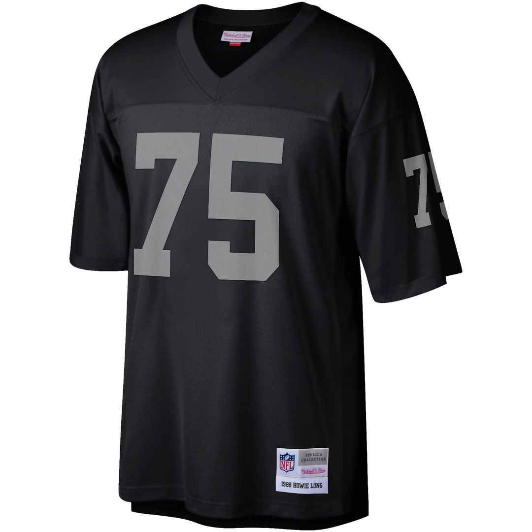 Howie Long Las Vegas Raiders Black Legacy Replica Jersey