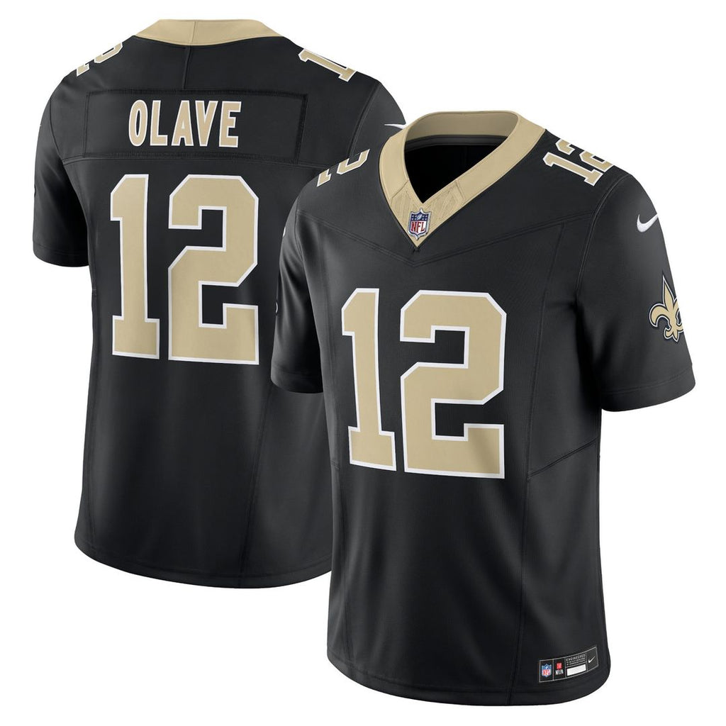 Chris Olave New Orleans Saints Black Vapor F.U.S.E. Limited Jersey
