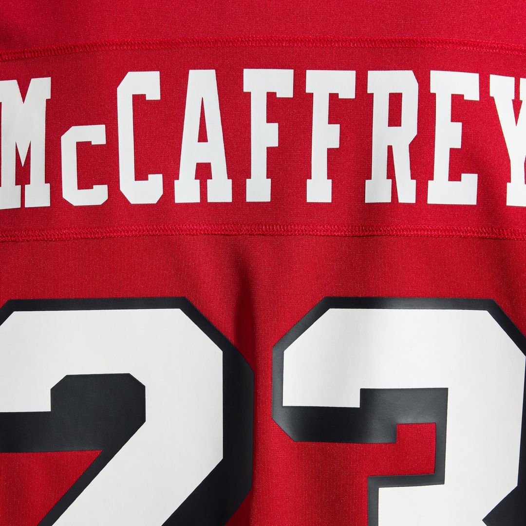 Christian McCaffrey San Francisco 49ers Scarlet Alternate Game Player Jersey