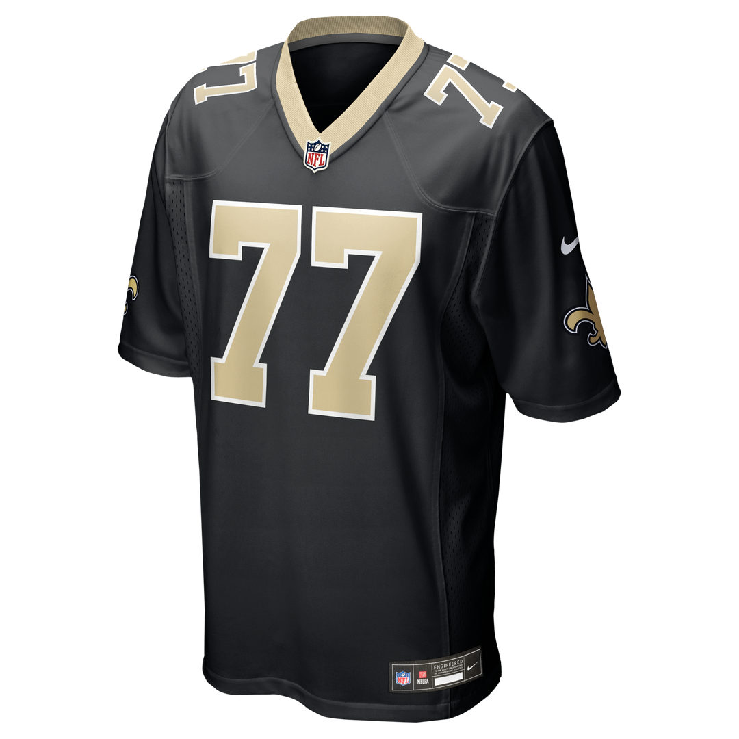 Dillon Radunz New Orleans Saints Black Team Game Jersey
