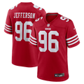 Jordan Jefferson San Francisco 49ers Scarlet Team Game Jersey