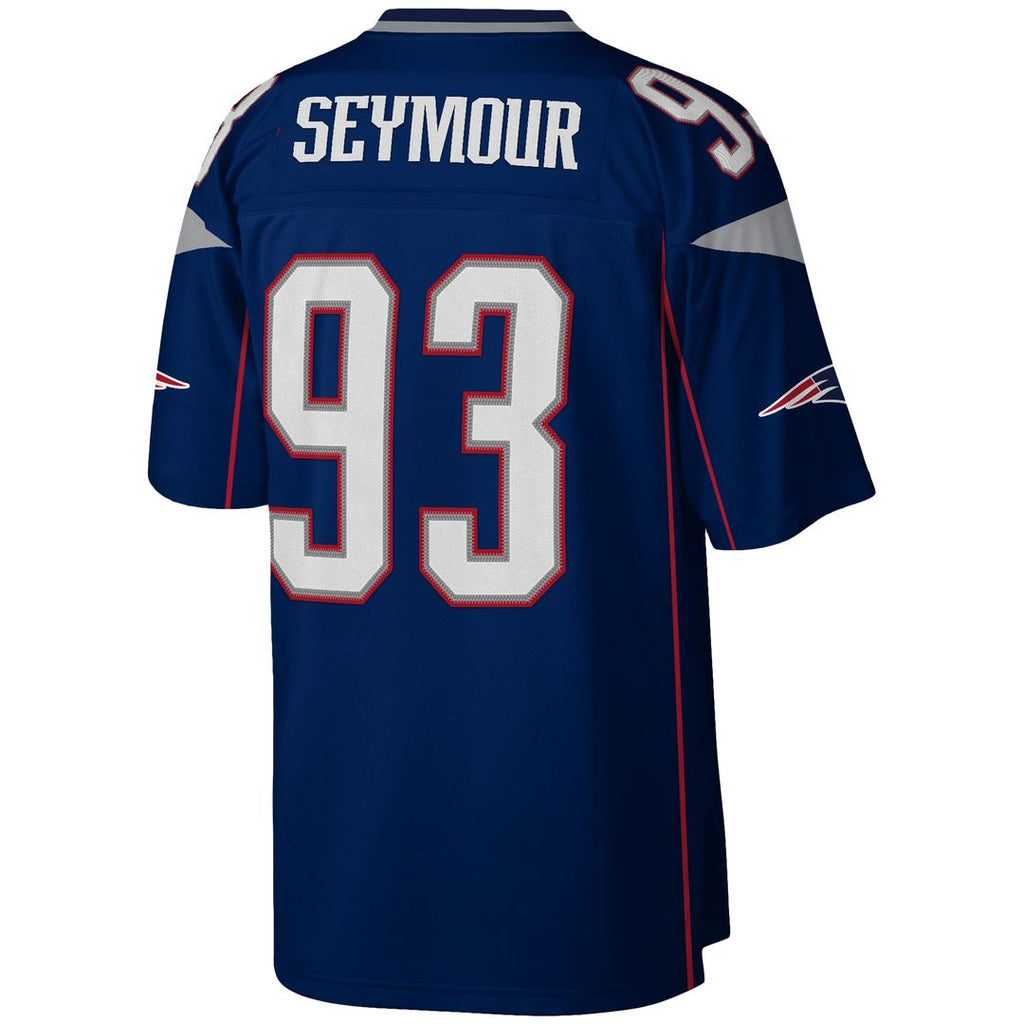 Richard Seymour New England Patriots Navy Legacy Replica Jersey