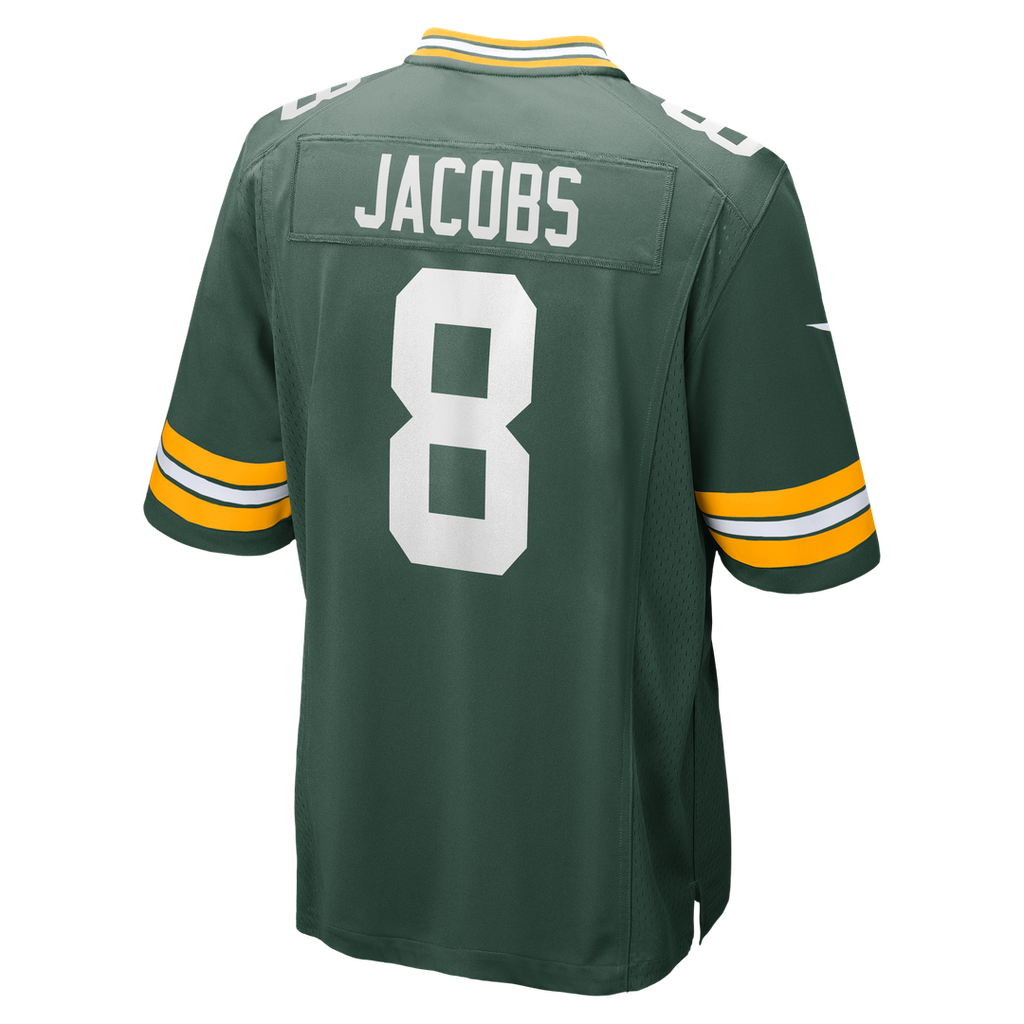 Josh Jacobs Green Bay Packers Green Team Game Jersey