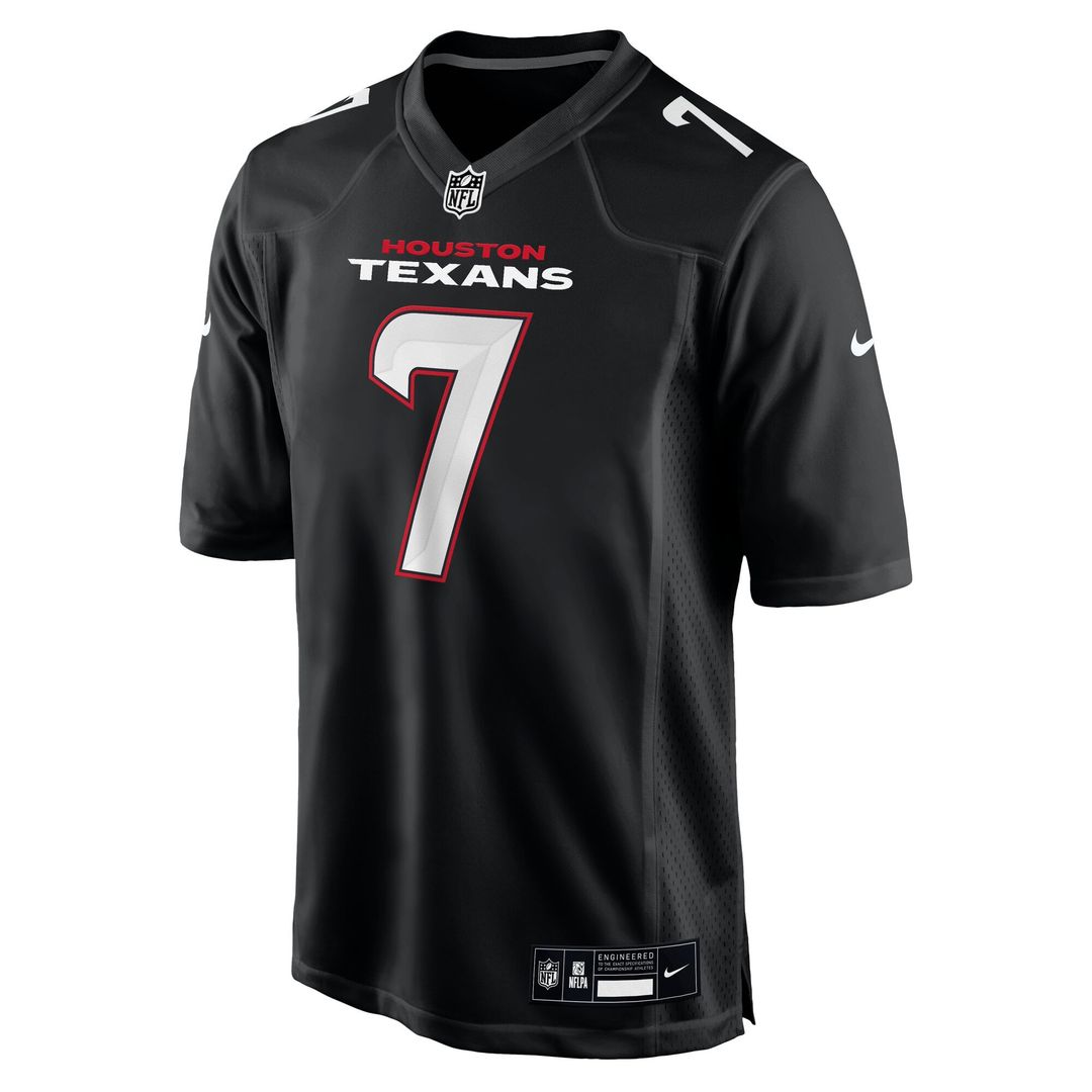 C.J. Stroud Houston Texans Carbon Black Fashion Jersey