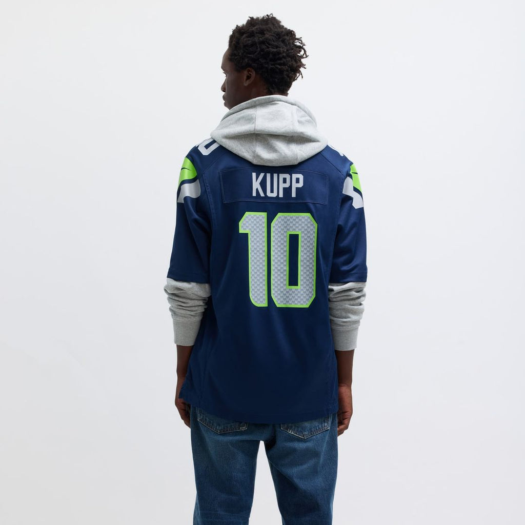 Cooper Kupp Seattle Seahawks College Navy Team Game Jersey