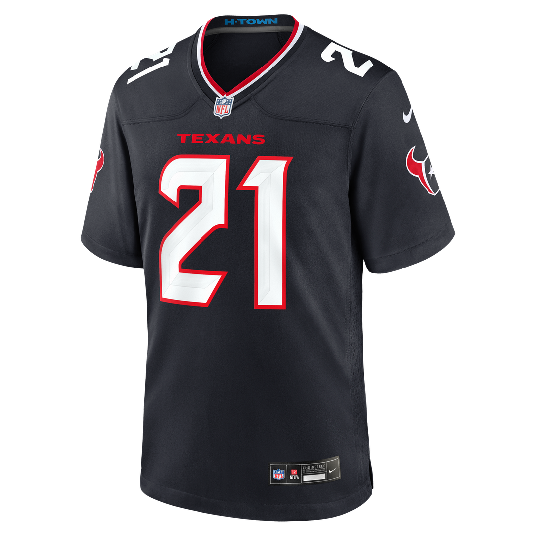 Nick Chubb Houston Texans Navy Team Game Jersey