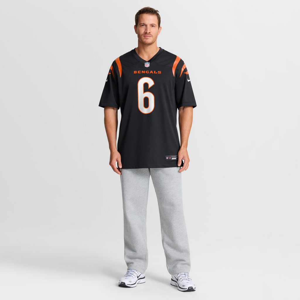 Bryan Cook Cincinnati Bengals Black Team Game Jersey
