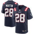 Curtis Martin New England Patriots Navy Game Retired Player Jersey