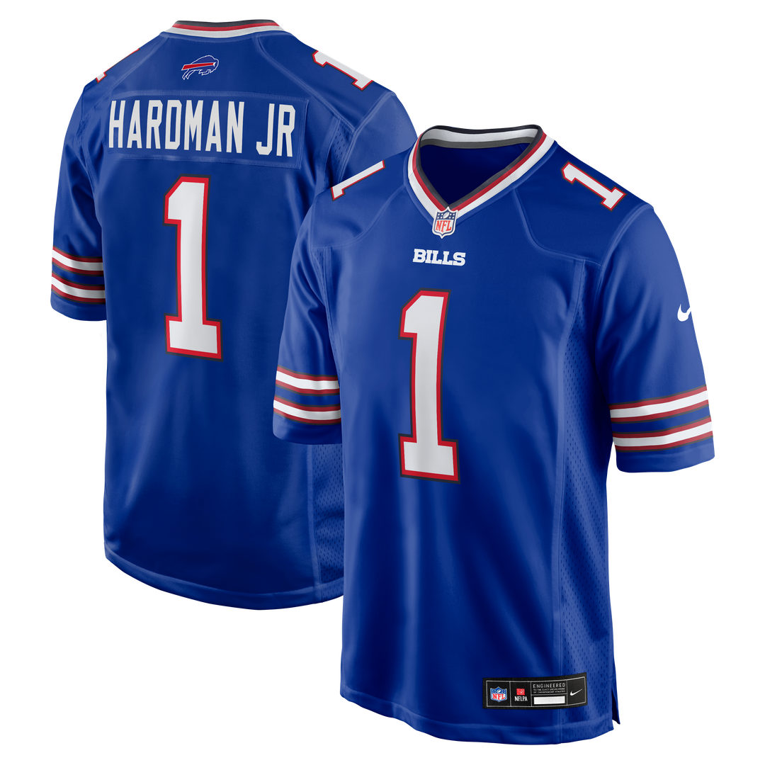 Mecole Hardman Buffalo Bills Royal Team Game Jersey