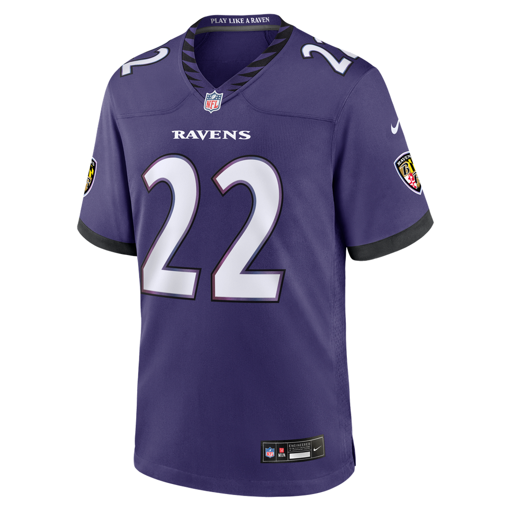 Derrick Henry Baltimore Ravens Purple Team Game Jersey