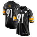 Logan Lee Pittsburgh Steelers Black Game Jersey