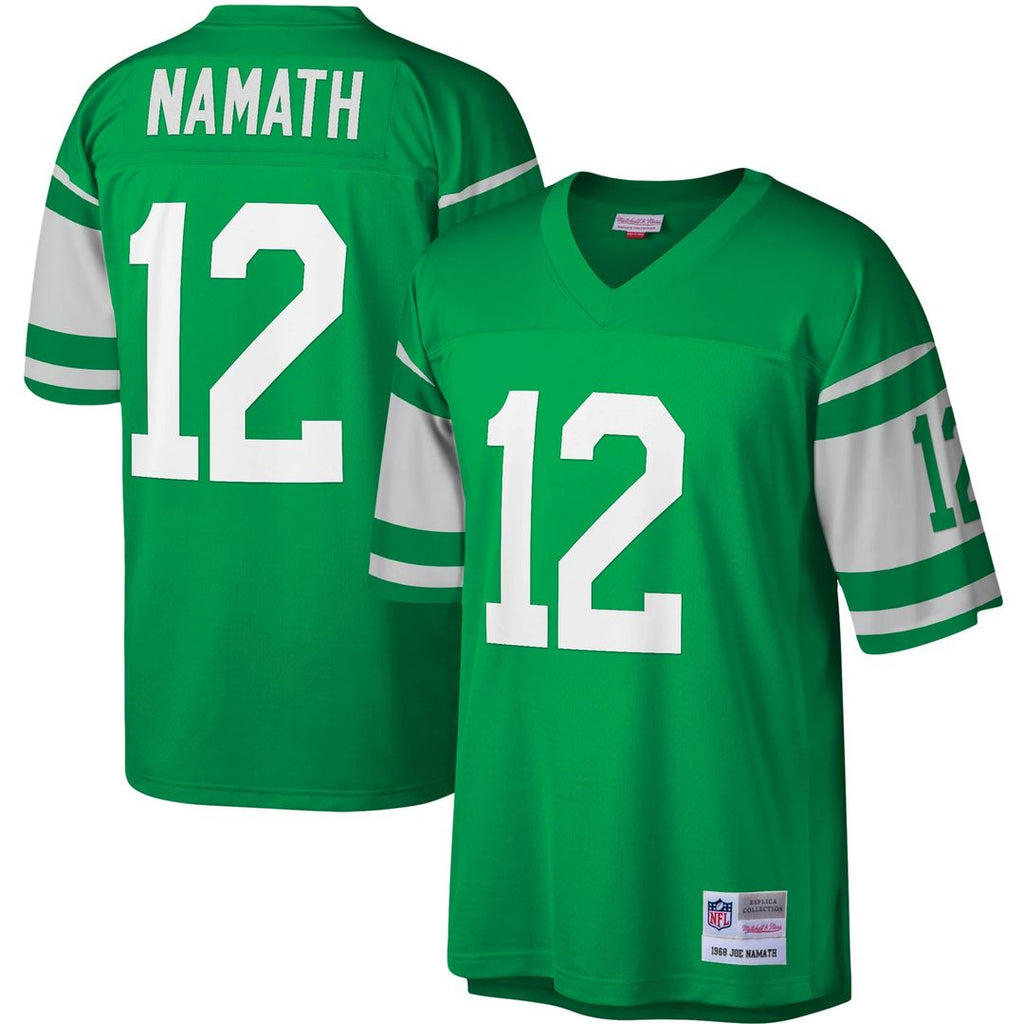 Joe Namath New York Jets Kelly Green Legacy Replica Jersey