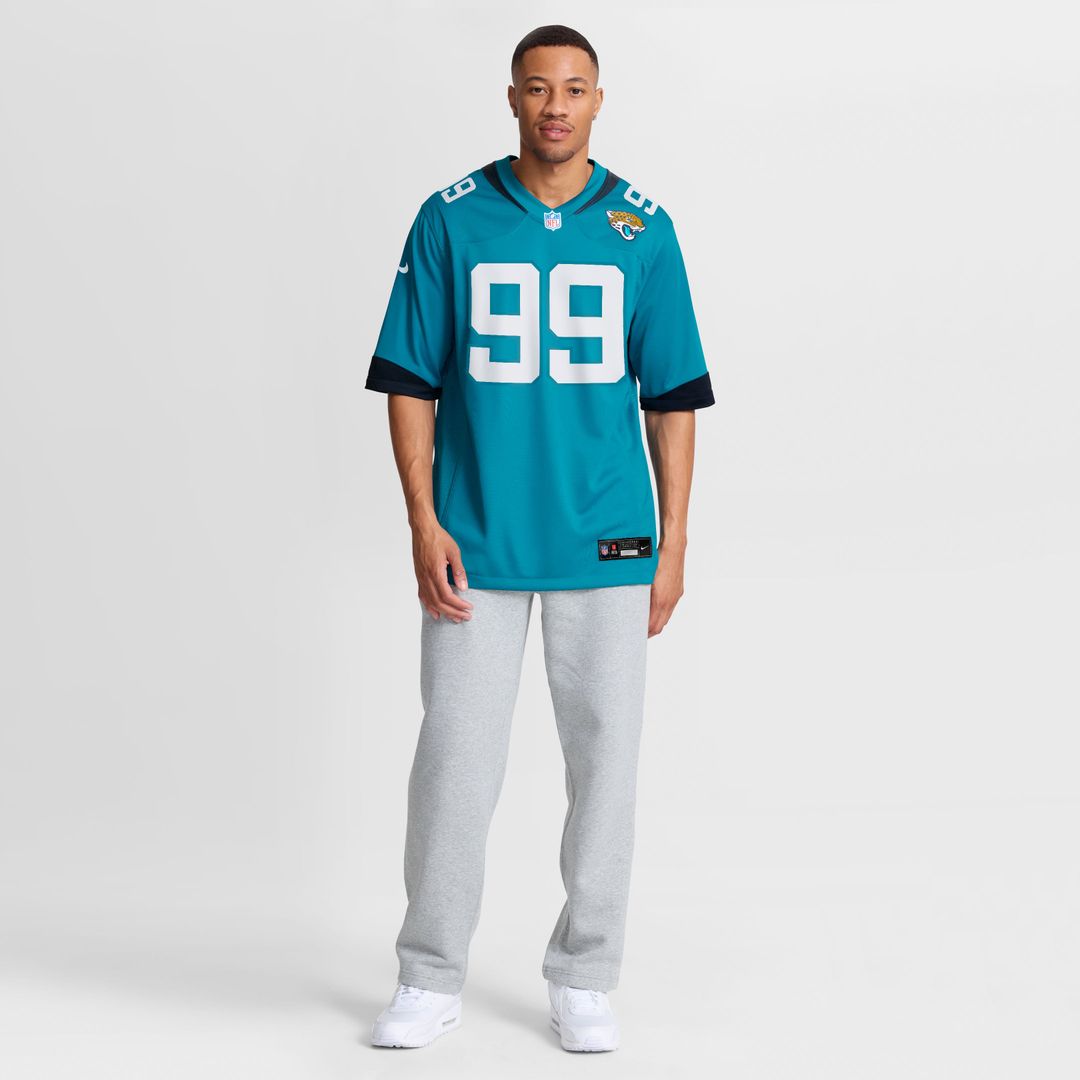 Ruke Orhorhoro Jacksonville Jaguars Teal Team Game Jersey