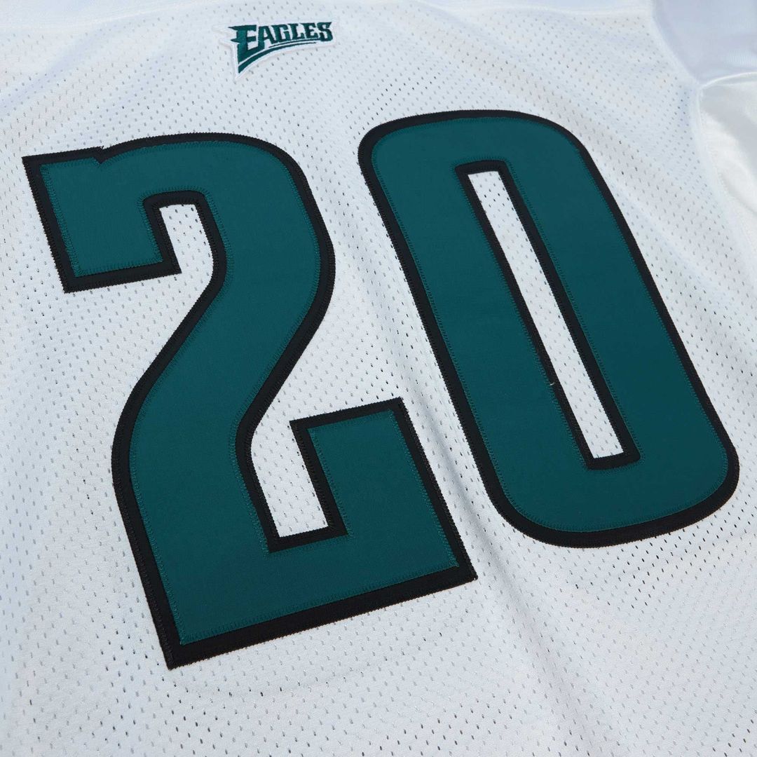 Brian Dawkins Philadelphia Eagles 1996 White Authentic Throwback Retired Player Jersey