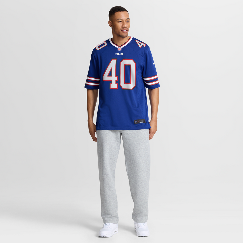 Matthew Wright Buffalo Bills Royal Team Game Jersey