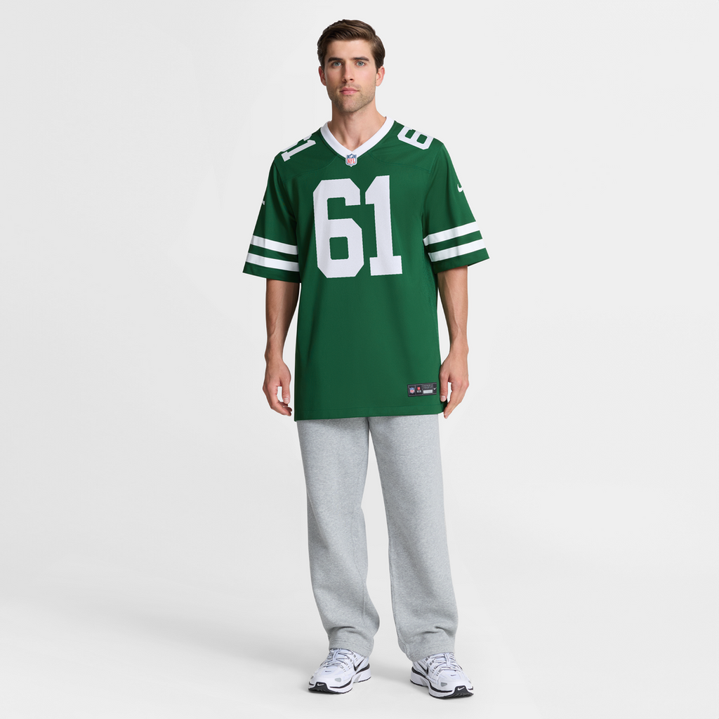 Max Mitchell New York Jets Legacy Green Team Game Jersey