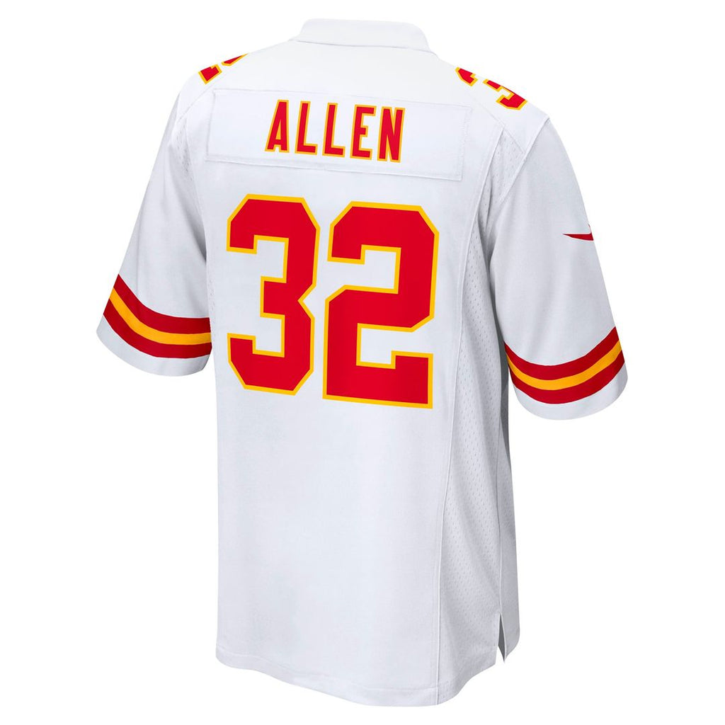 Marcus Allen Kansas City Chiefs White Retired Player Game Jersey