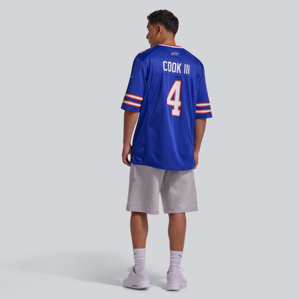 James Cook III Buffalo Bills Gray Nickel City Game Jersey