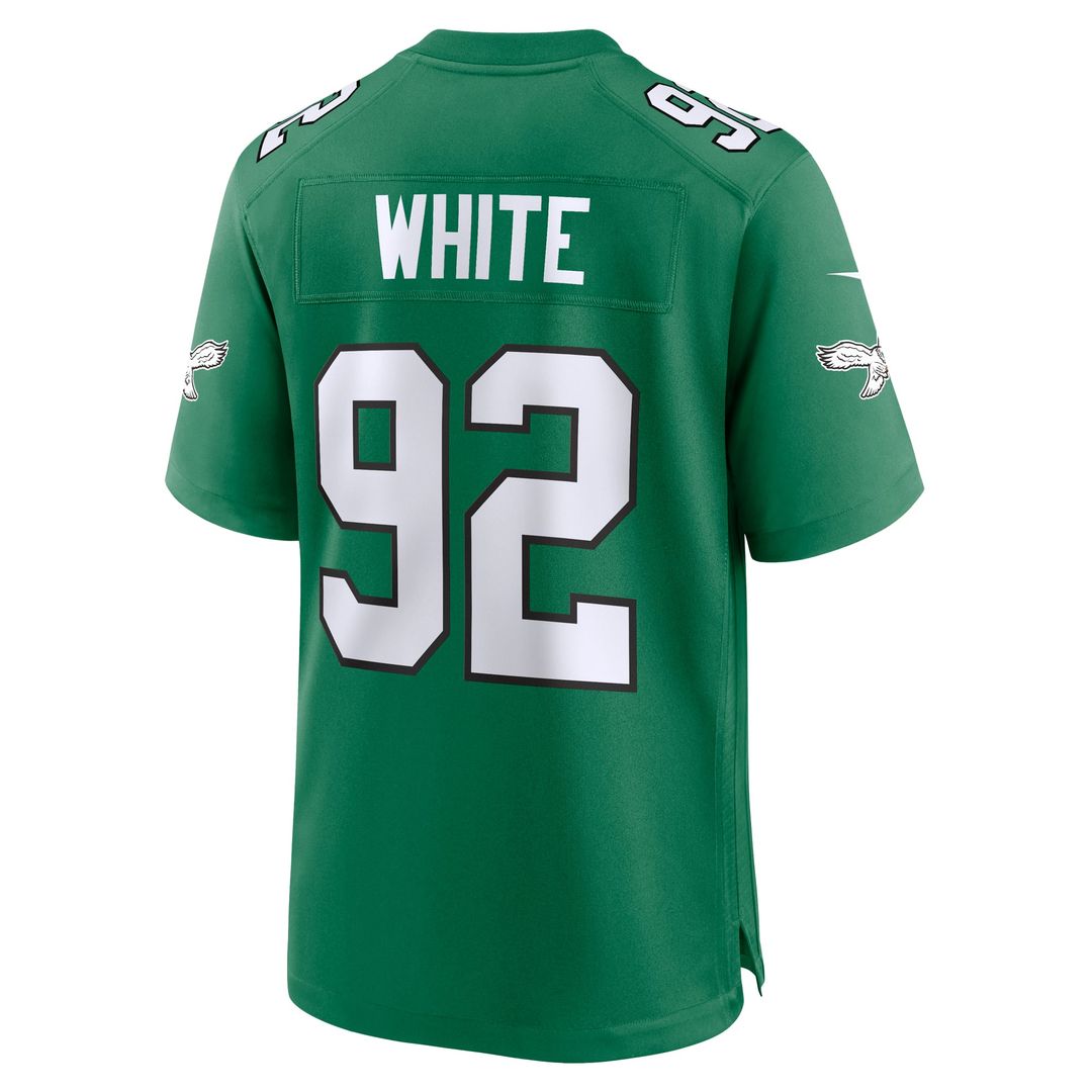 Reggie White Philadelphia Eagles Kelly Green Retired Player Alternate Game Jersey