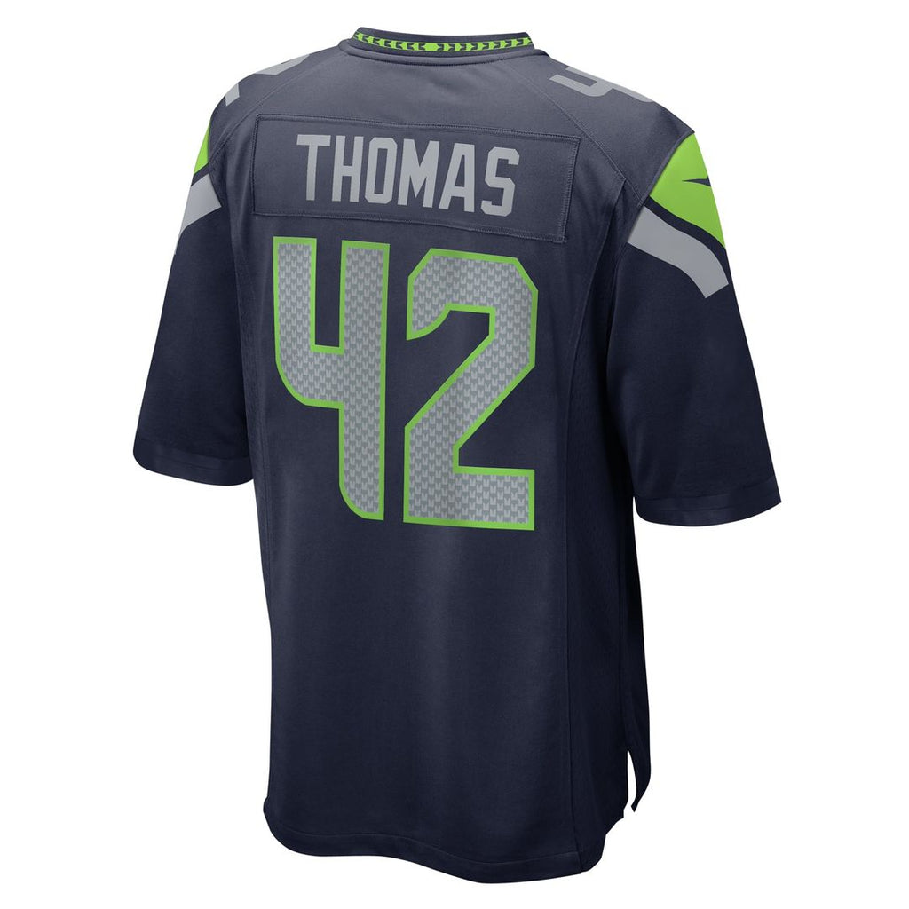 Drake Thomas Seattle Seahawks College Navy Game Jersey