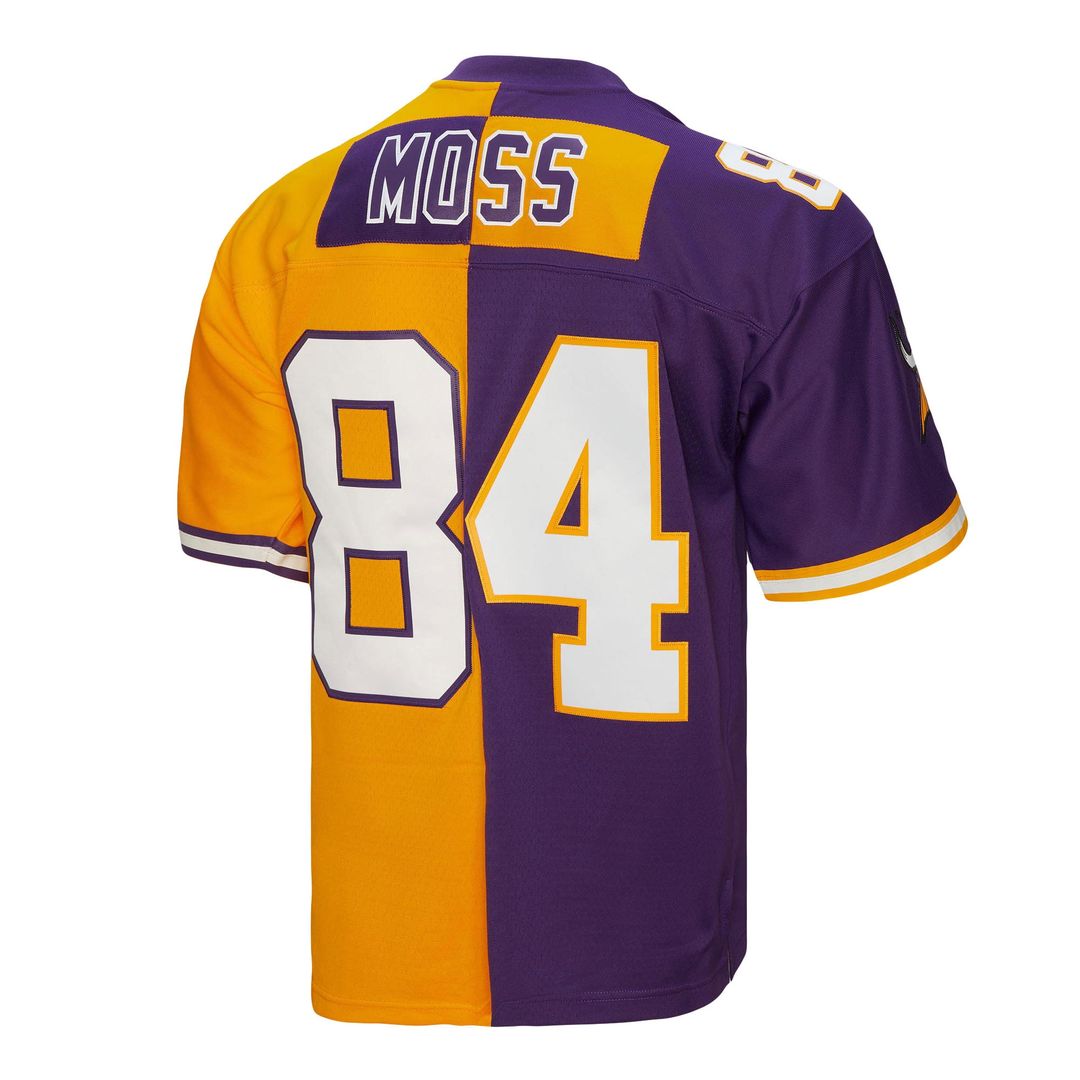 Randy Moss Minnesota Vikings Purple/Gold 1998 Split Legacy Replica Jersey