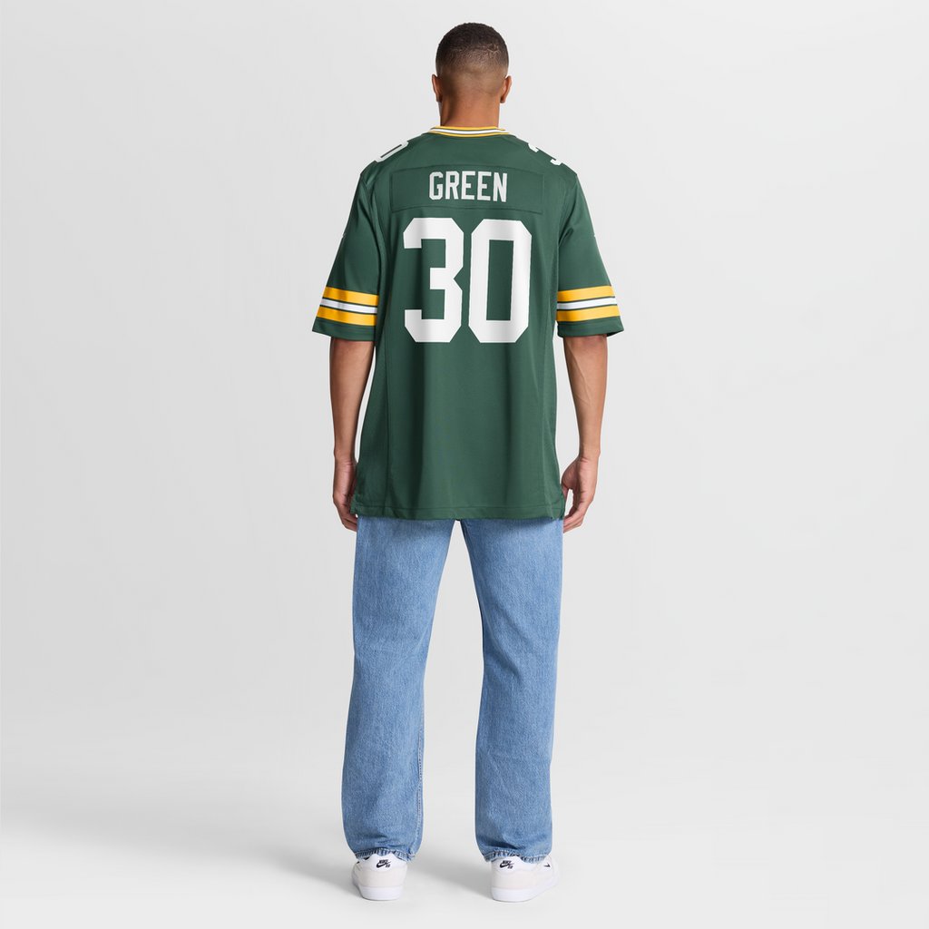 Ahman Green Green Bay Packers Green Team Retired Player Game Jersey