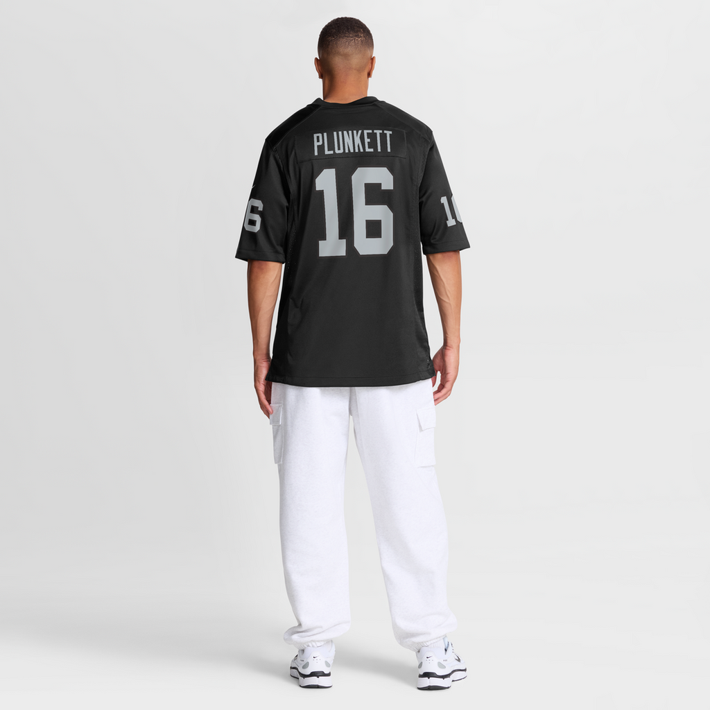 Jim Plunkett Las Vegas Raiders Black Game Retired Player Jersey