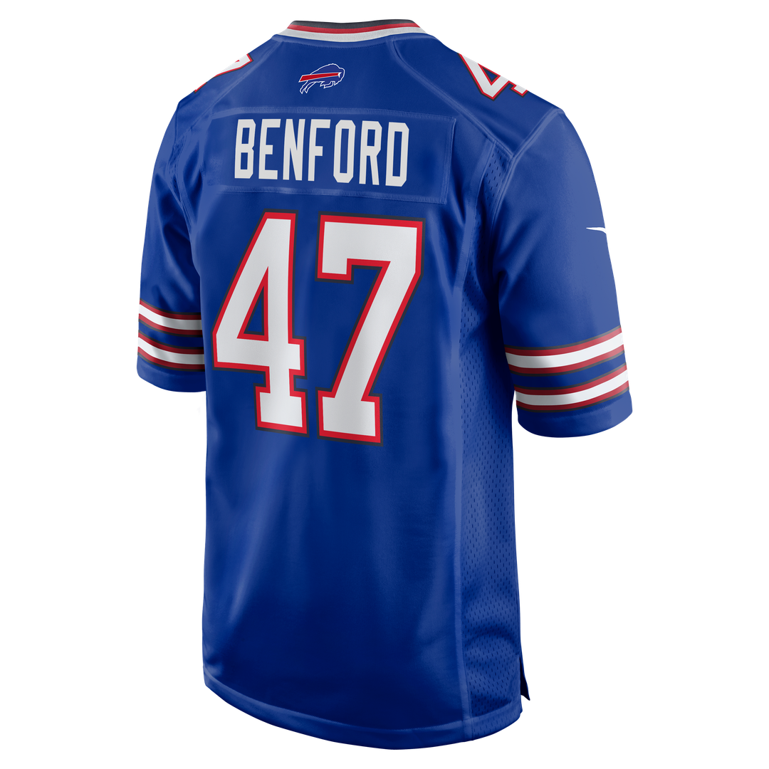 Christian Benford Buffalo Bills Royal Game Jersey