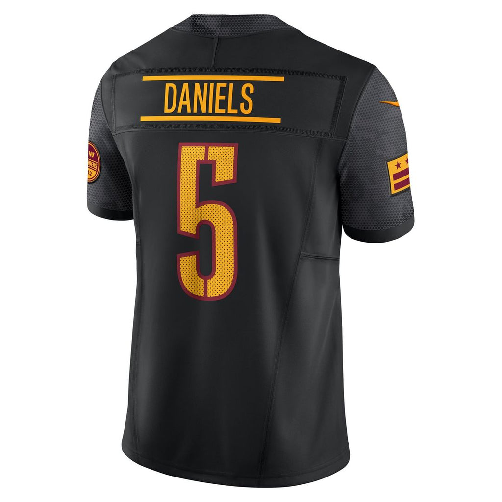 Washington Commanders Jayden Daniels White Vapor F.U.S.E. Limited Super Bowl Era Jersey