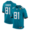 R. Jay Soward Jacksonville Jaguars Teal Retired Player Team Game Jersey