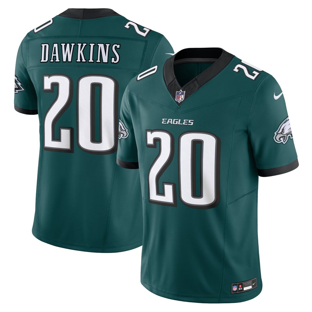 Brian Dawkins Philadelphia Eagles Midnight Green Vapor F.U.S.E. Limited Jersey