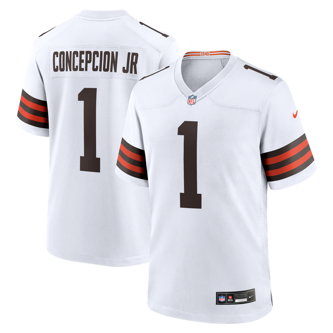 KC Concepcion Jr. Cleveland Browns Brown Alternate Game Jersey