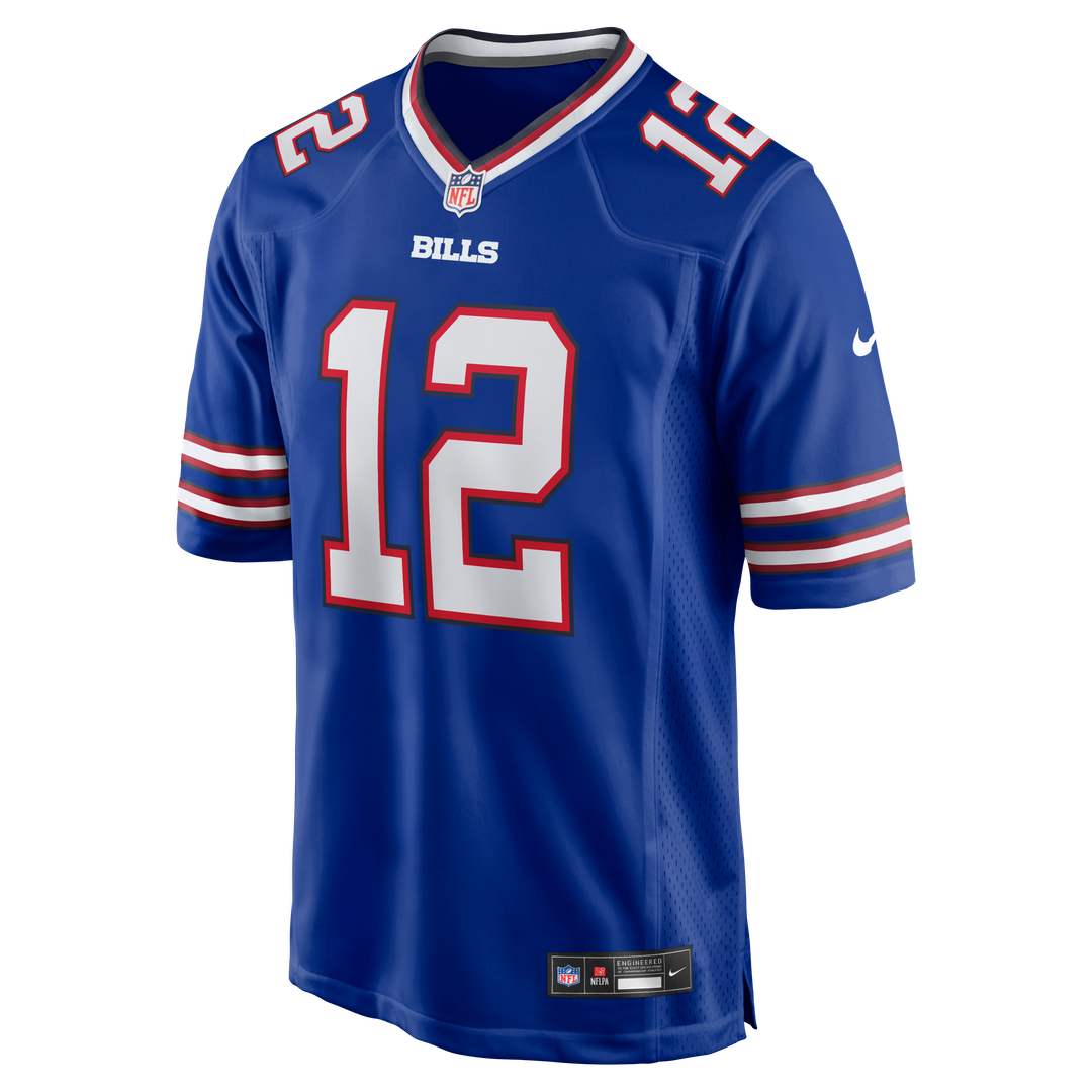 Joe Ferguson Buffalo Bills Royal Game Retired Player Jersey