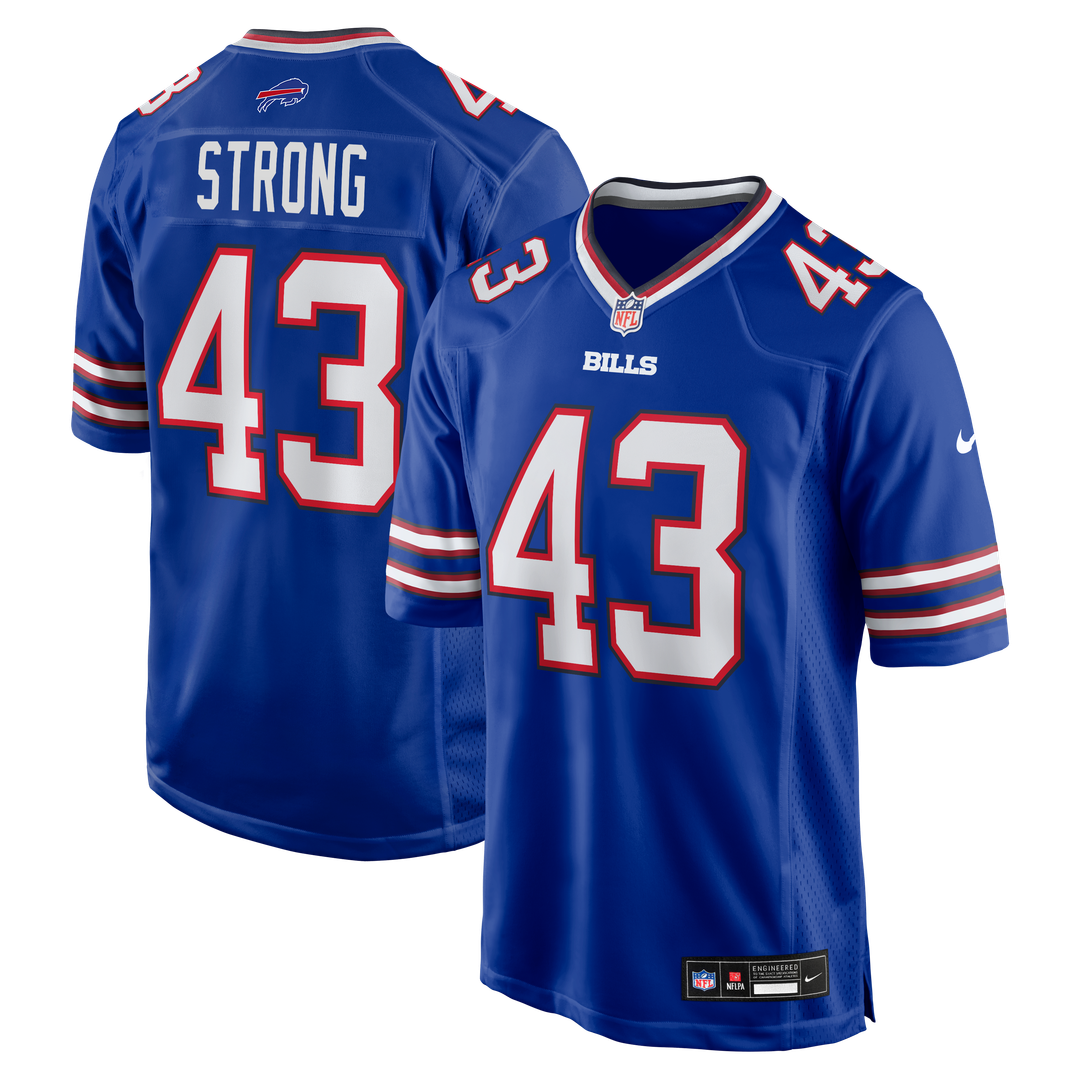 Dorian Strong Buffalo Bills Royal Team Game Jersey