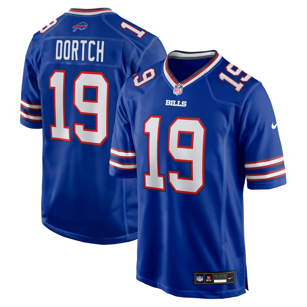 Greg Dortch Buffalo Bills Royal Team Game Jersey