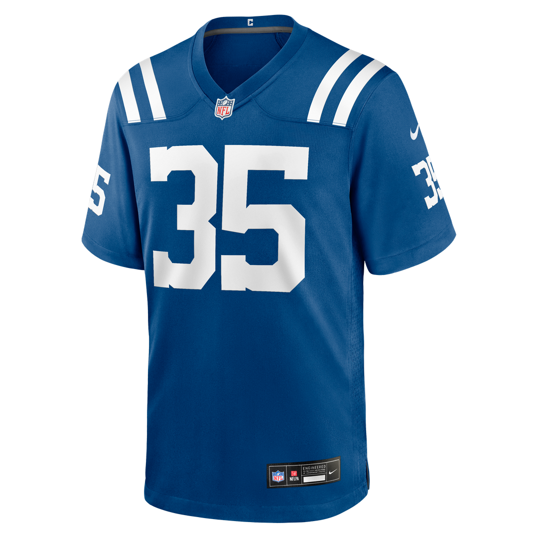Johnathan Edwards Indianapolis Colts Royal Team Game Jersey
